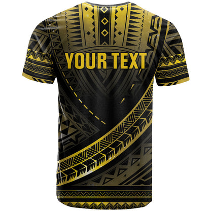 Personalised Polynesia Childhood Cancer Support T Shirt You Are Stronger Than Cancer