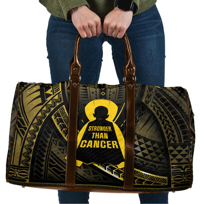 Polynesia Childhood Cancer Support Travel Bag You Are Stronger Than Cancer