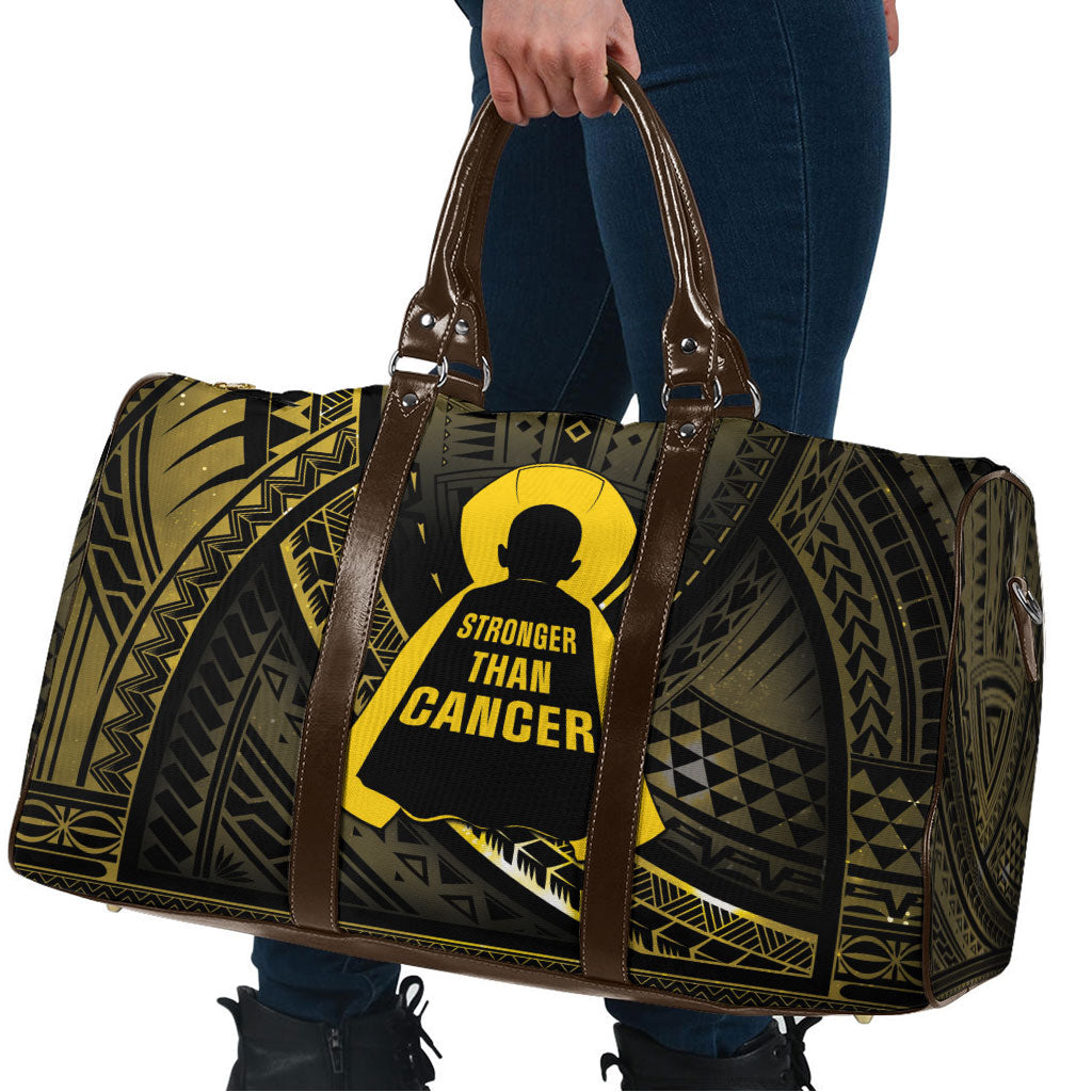 Polynesia Childhood Cancer Support Travel Bag You Are Stronger Than Cancer