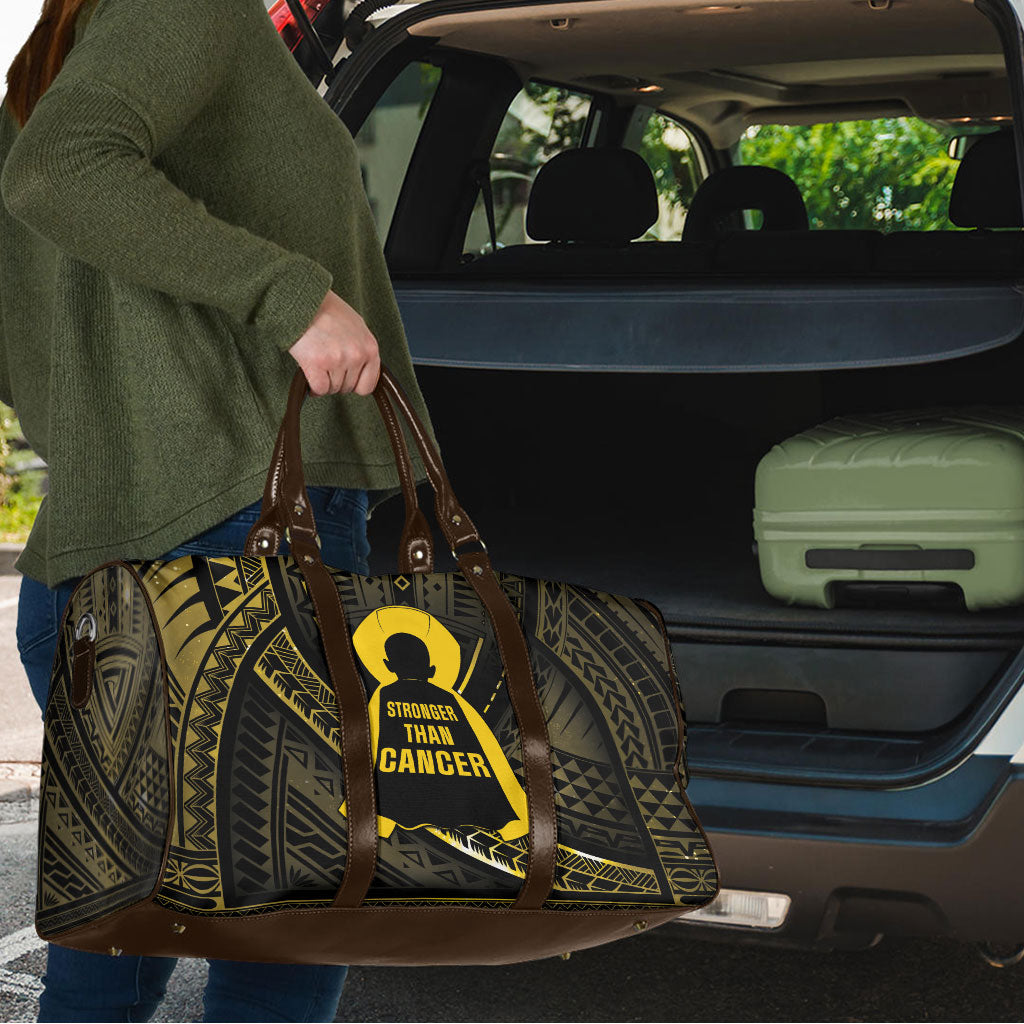Polynesia Childhood Cancer Support Travel Bag You Are Stronger Than Cancer