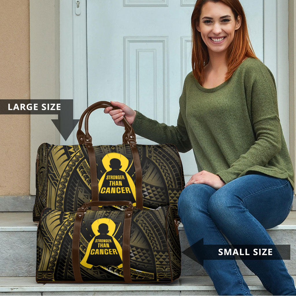 Polynesia Childhood Cancer Support Travel Bag You Are Stronger Than Cancer
