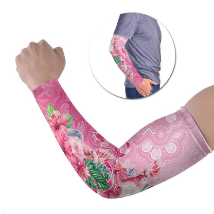 Australia Cockatoos Breast Cancer Arm Sleeves Faith Hope Love