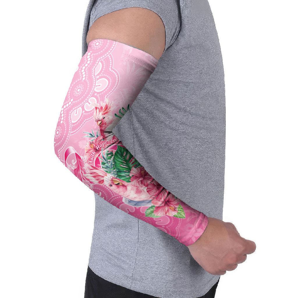 Australia Cockatoos Breast Cancer Arm Sleeves Faith Hope Love