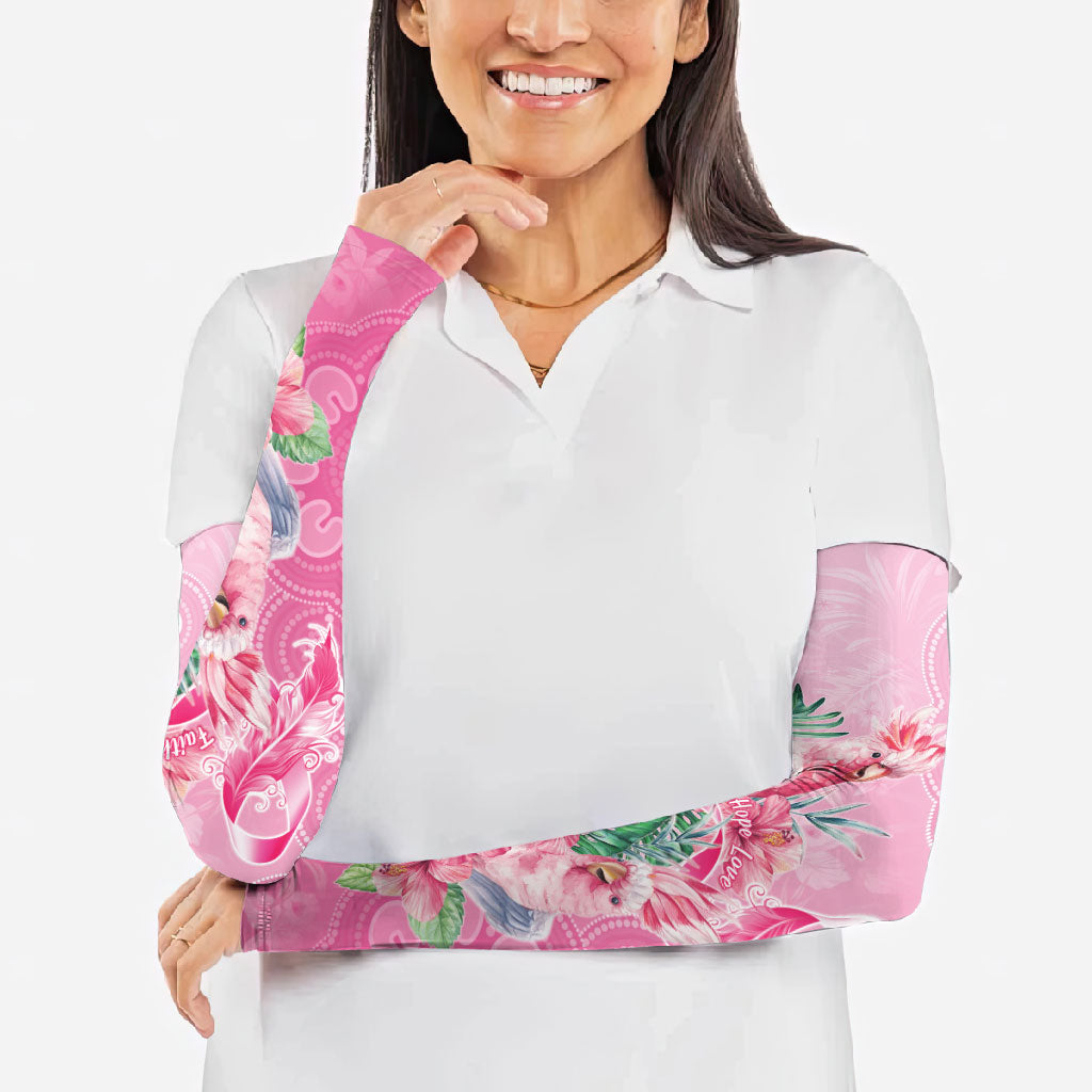 Australia Cockatoos Breast Cancer Arm Sleeves Faith Hope Love