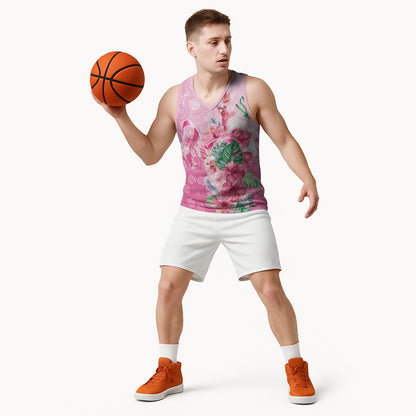 Australia Cockatoos Breast Cancer Basketball Jersey Faith Hope Love