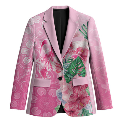 Australia Cockatoos Breast Cancer Blazer Faith Hope Love