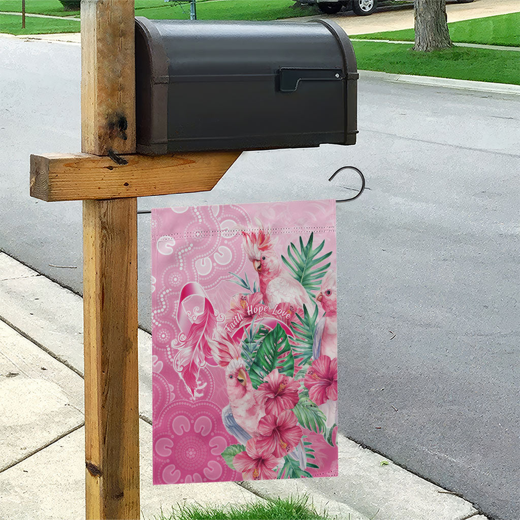 Australia Cockatoos Breast Cancer Garden Flag Faith Hope Love