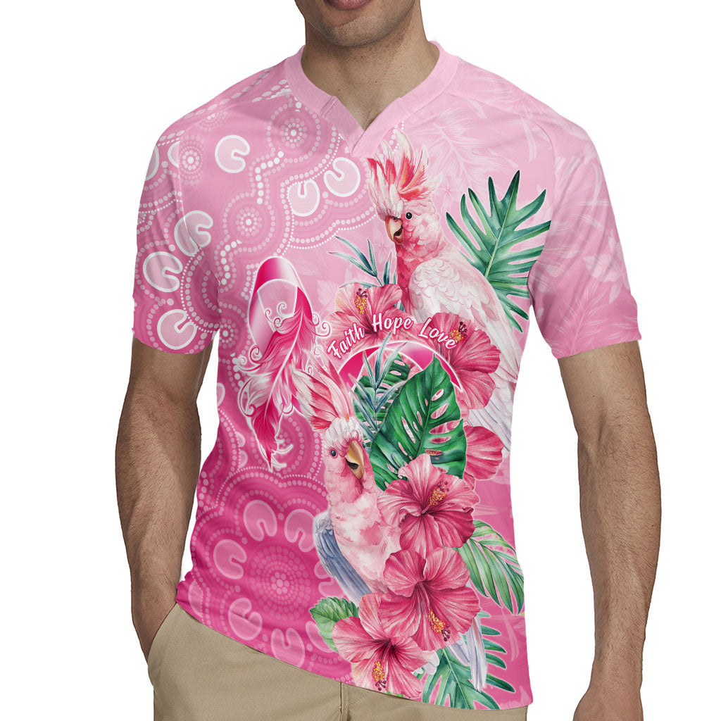 Australia Cockatoos Breast Cancer Rugby Jersey Faith Hope Love