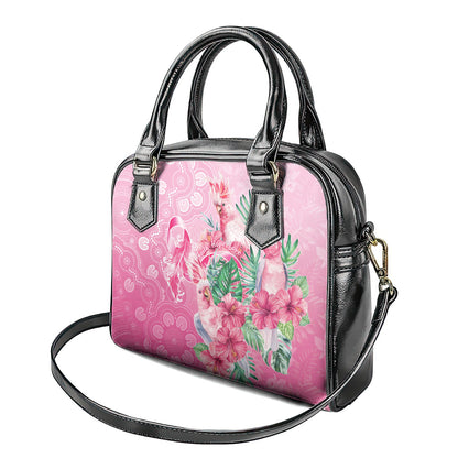 Australia Cockatoos Breast Cancer Shoulder Handbag Faith Hope Love