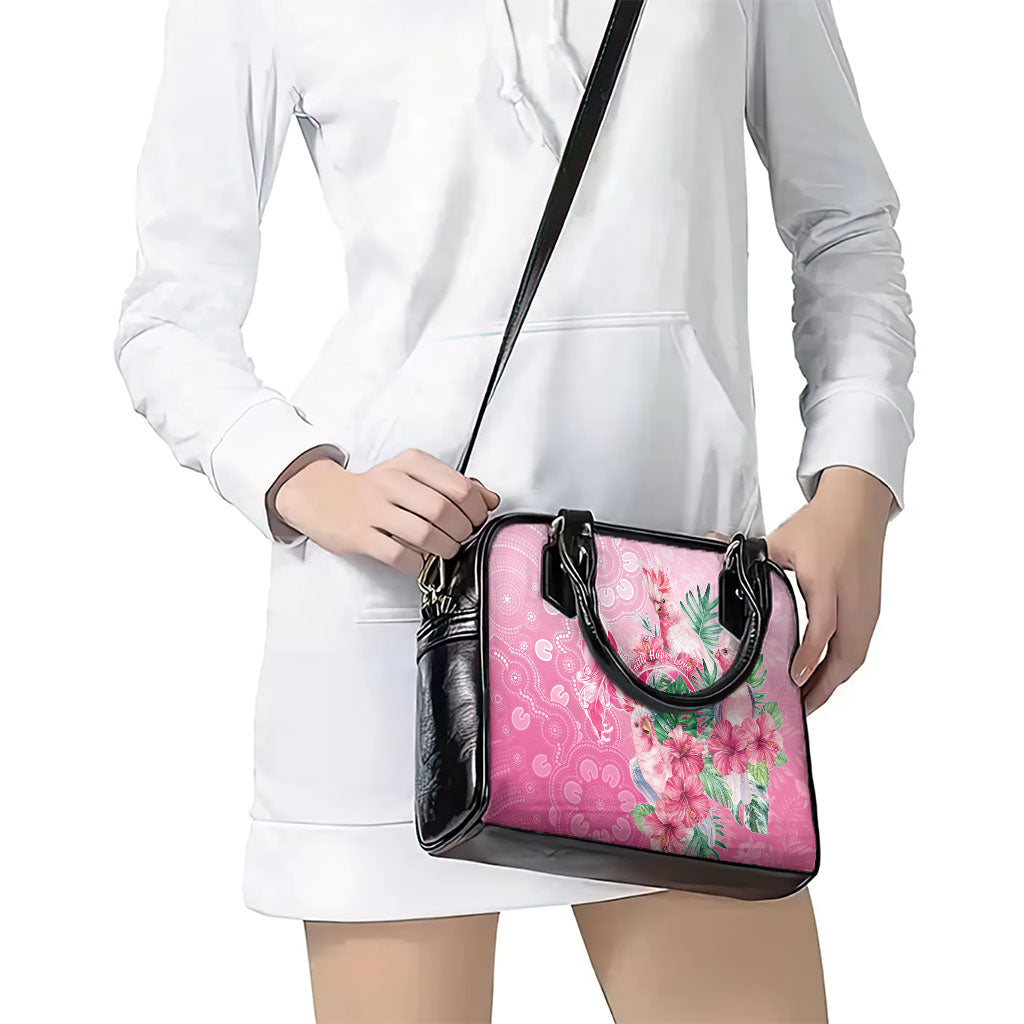 Australia Cockatoos Breast Cancer Shoulder Handbag Faith Hope Love