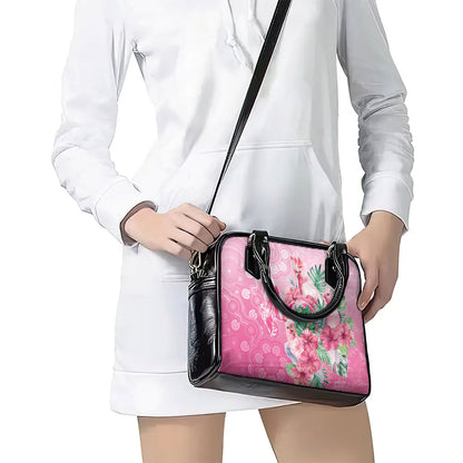 Australia Cockatoos Breast Cancer Shoulder Handbag Faith Hope Love