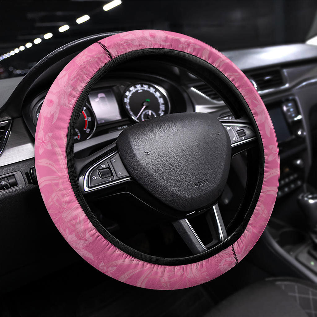 Australia Cockatoos Breast Cancer Steering Wheel Cover Faith Hope Love