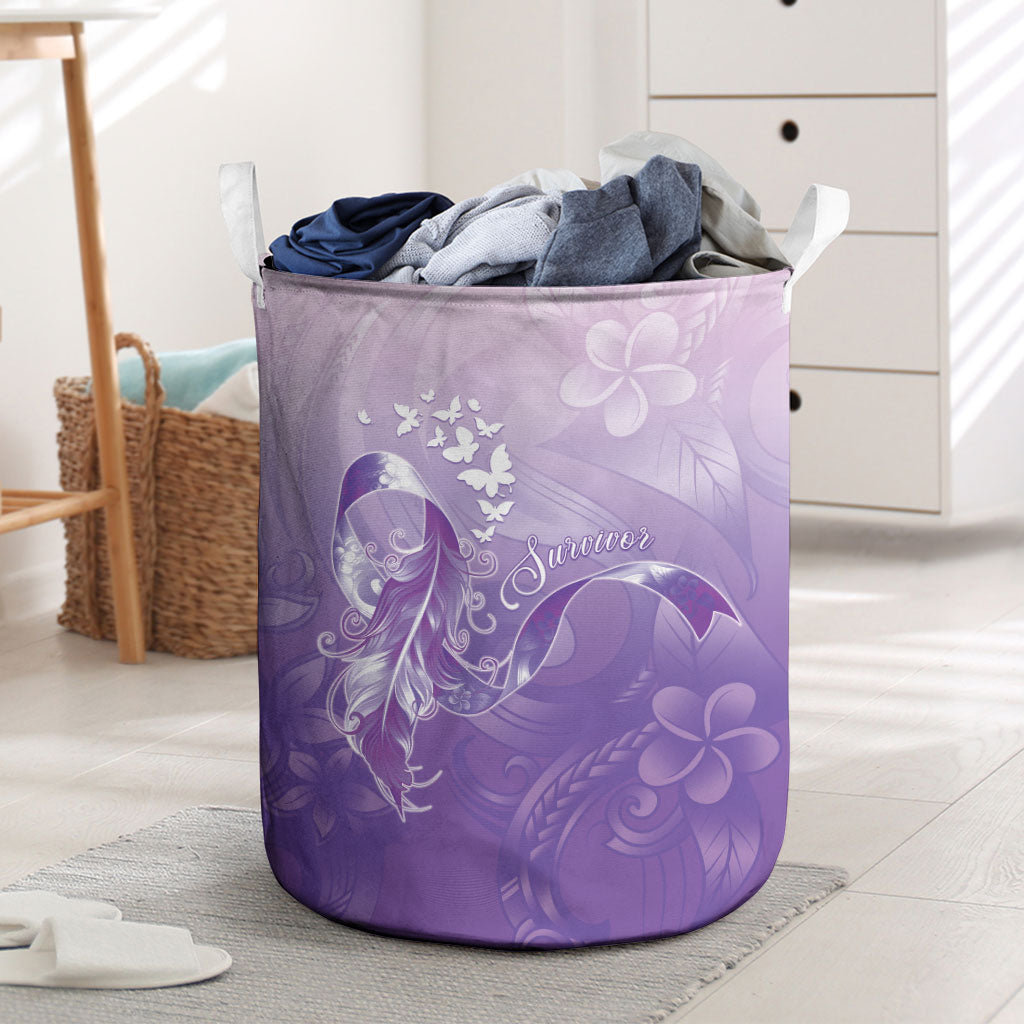 Lupus Survivor Laundry Basket Polynesian Style