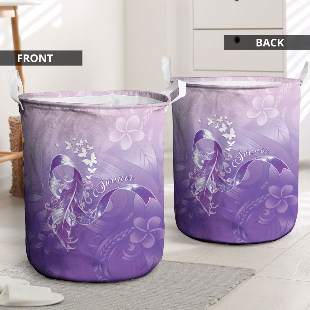 Lupus Survivor Laundry Basket Polynesian Style