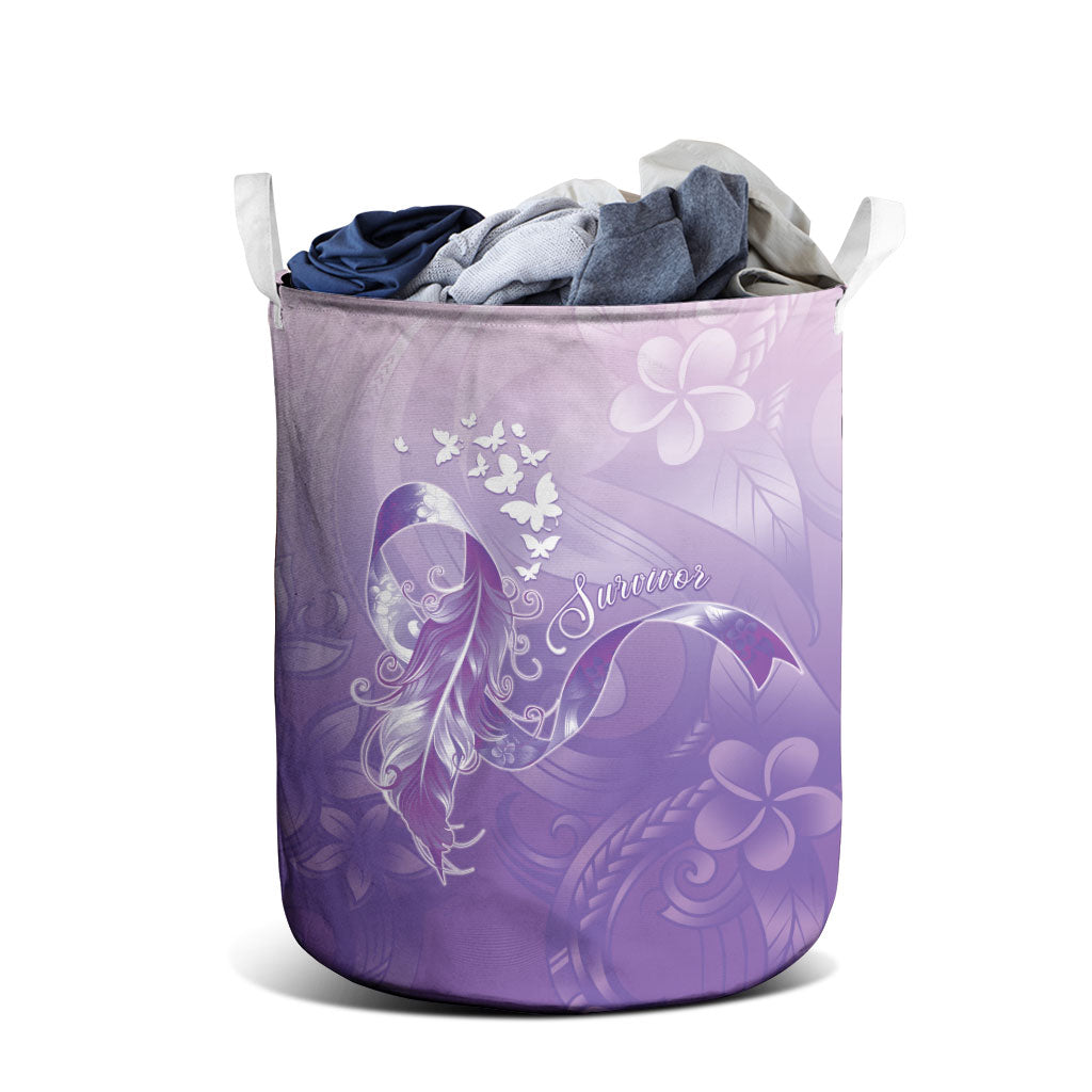 Lupus Survivor Laundry Basket Polynesian Style