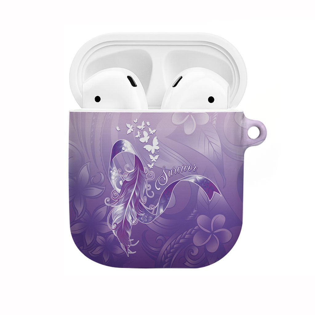 Lupus Survivor AirPods Case Polynesian Style