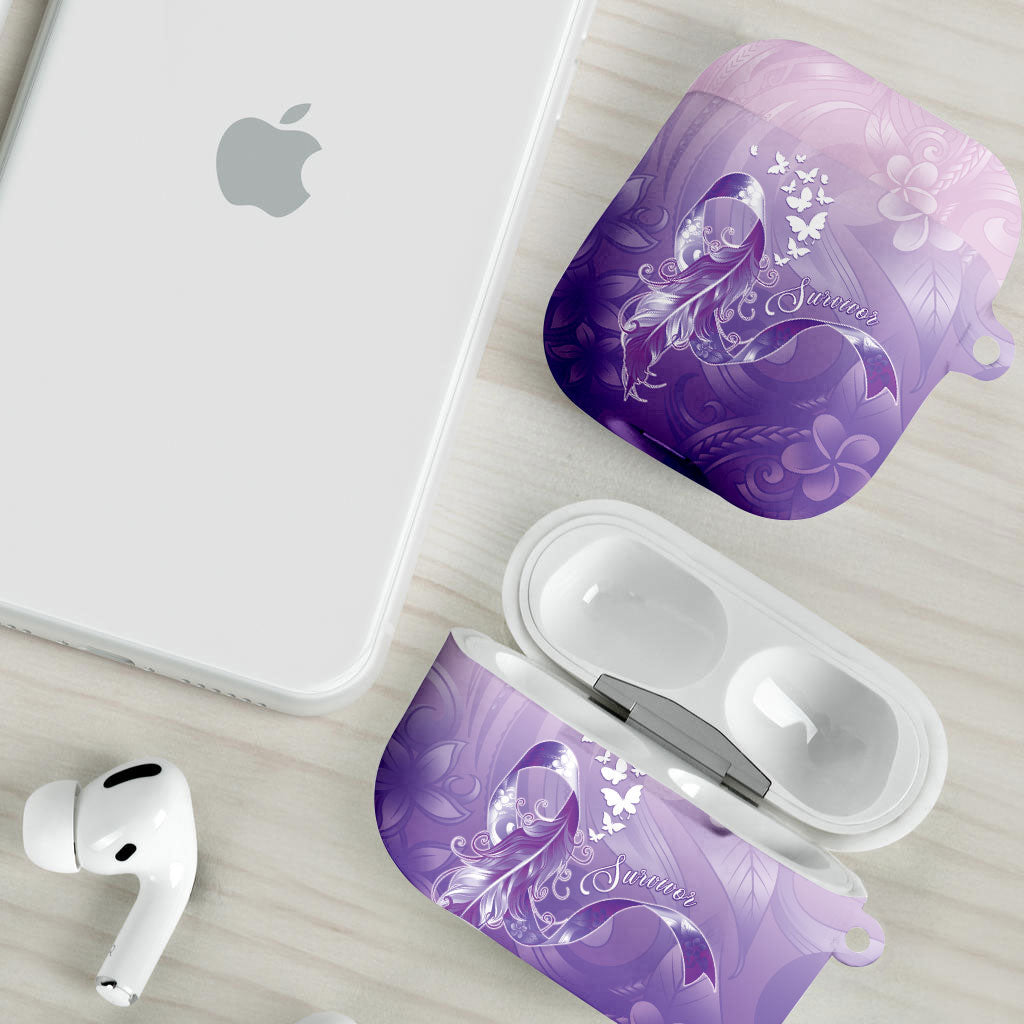 Lupus Survivor AirPods Case Polynesian Style