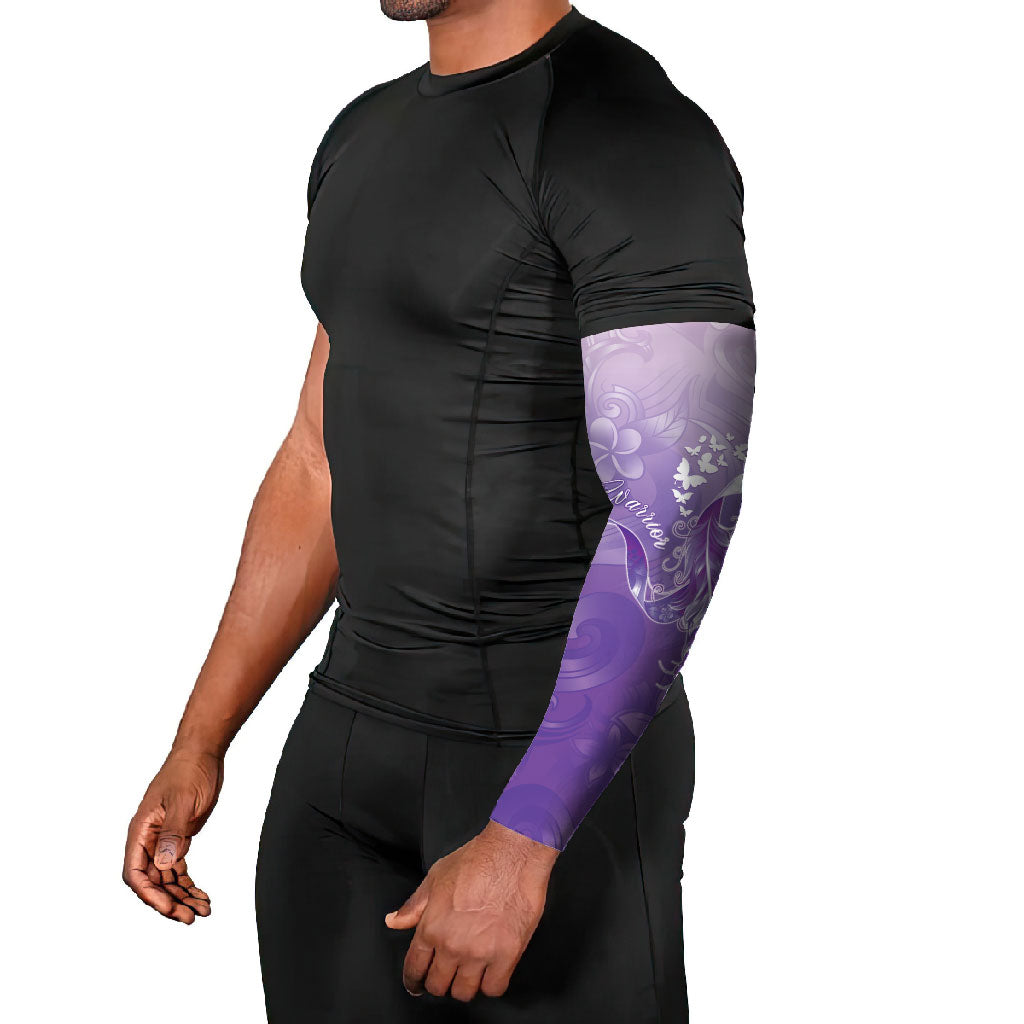 Lupus Survivor Arm Sleeves Polynesian Style