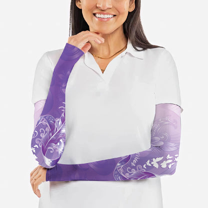 Lupus Survivor Arm Sleeves Polynesian Style