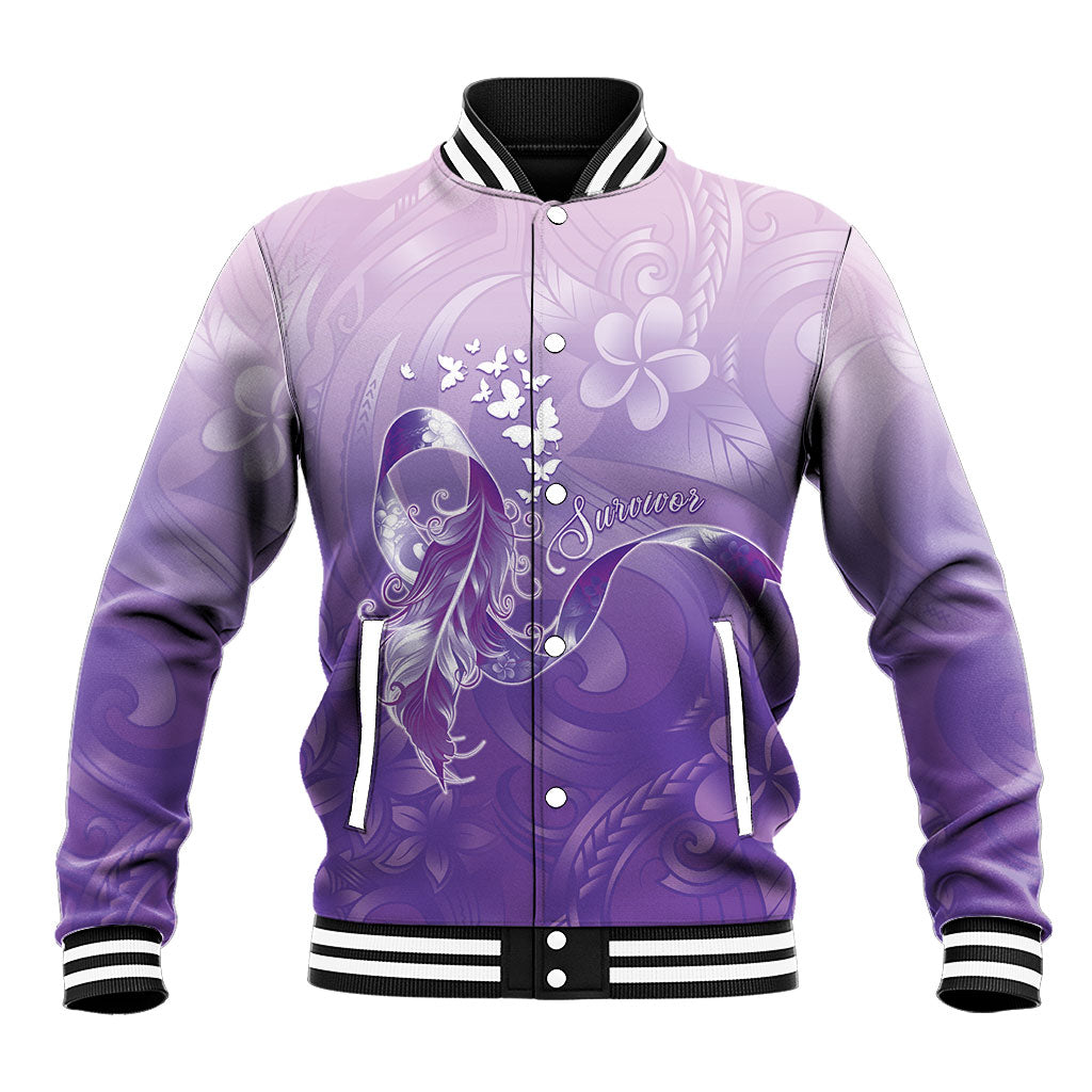 Lupus Survivor Baseball Jacket Polynesian Style