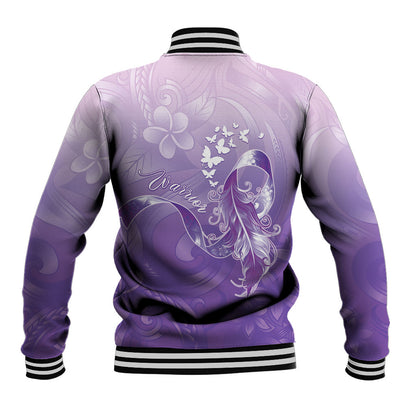 Lupus Survivor Baseball Jacket Polynesian Style