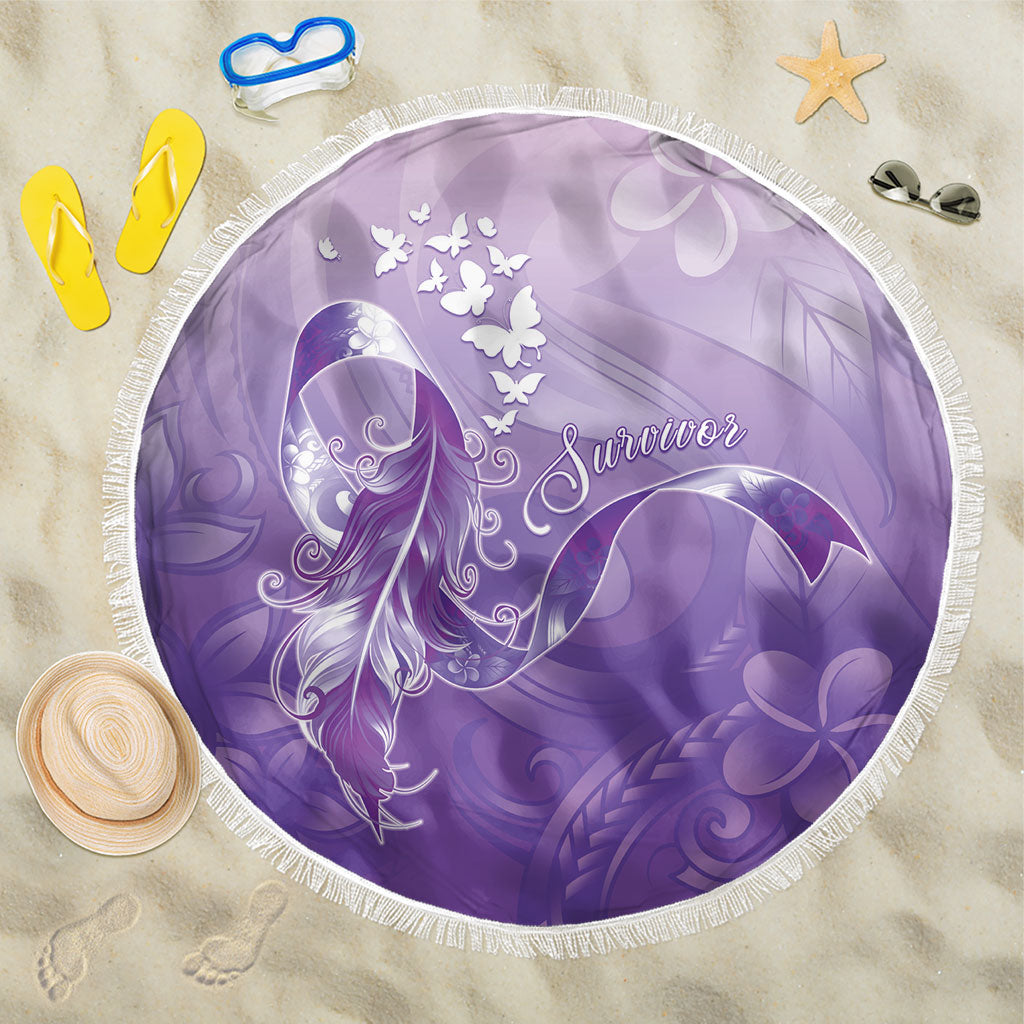 Lupus Survivor Beach Blanket Polynesian Style