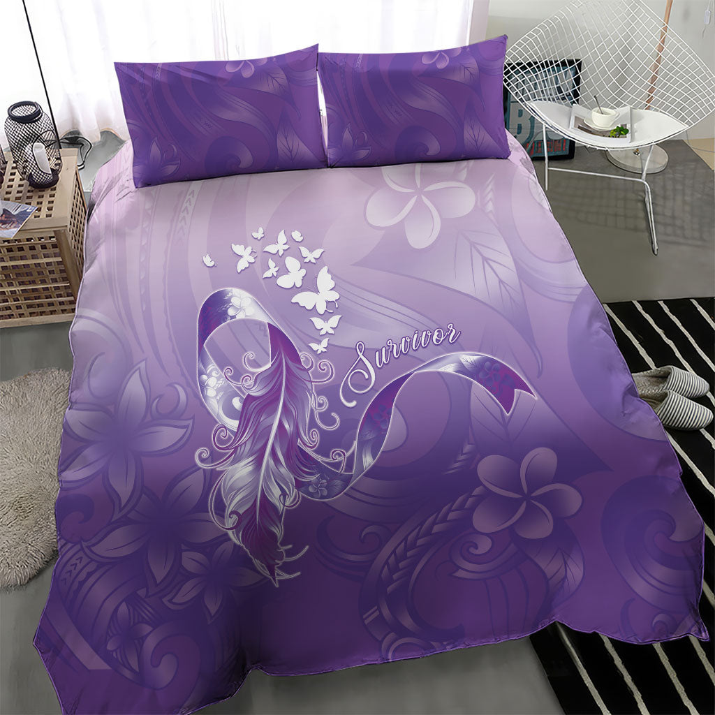 Lupus Survivor Bedding Set Polynesian Style