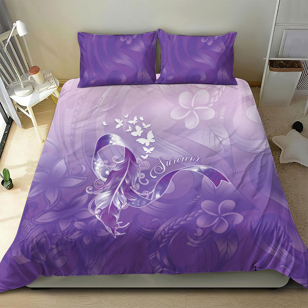 Lupus Survivor Bedding Set Polynesian Style