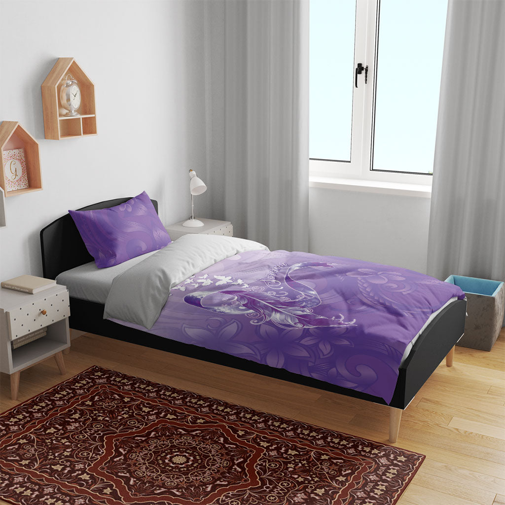 Lupus Survivor Bedding Set Polynesian Style