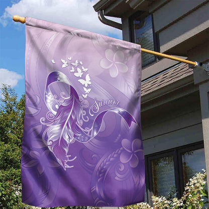 Lupus Survivor Garden Flag Polynesian Style