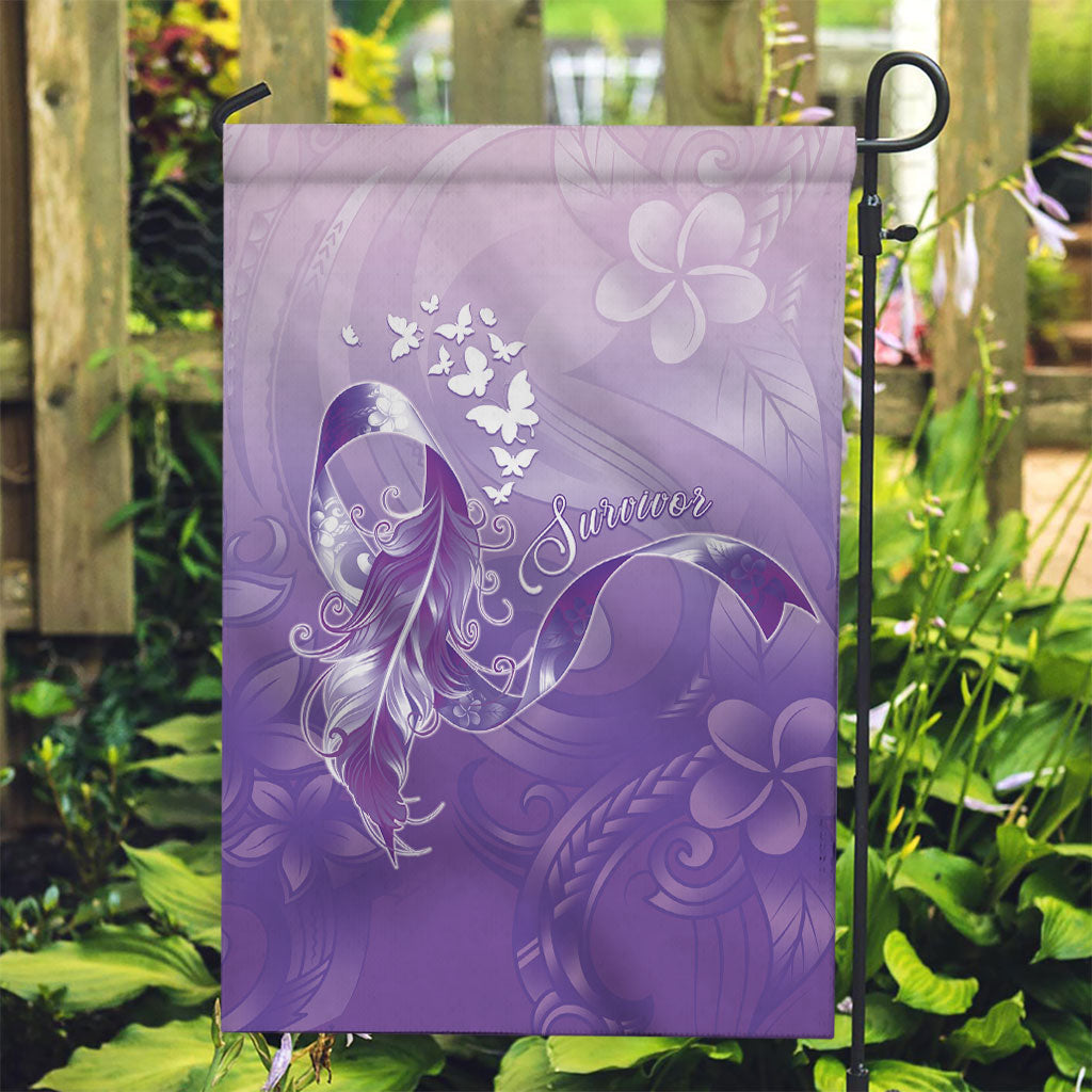 Lupus Survivor Garden Flag Polynesian Style