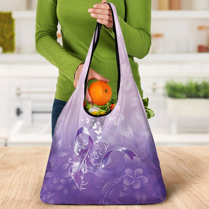 Lupus Survivor Grocery Bag Polynesian Style