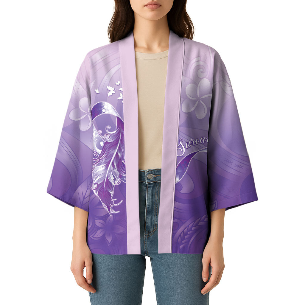 Lupus Survivor Kimono Polynesian Style