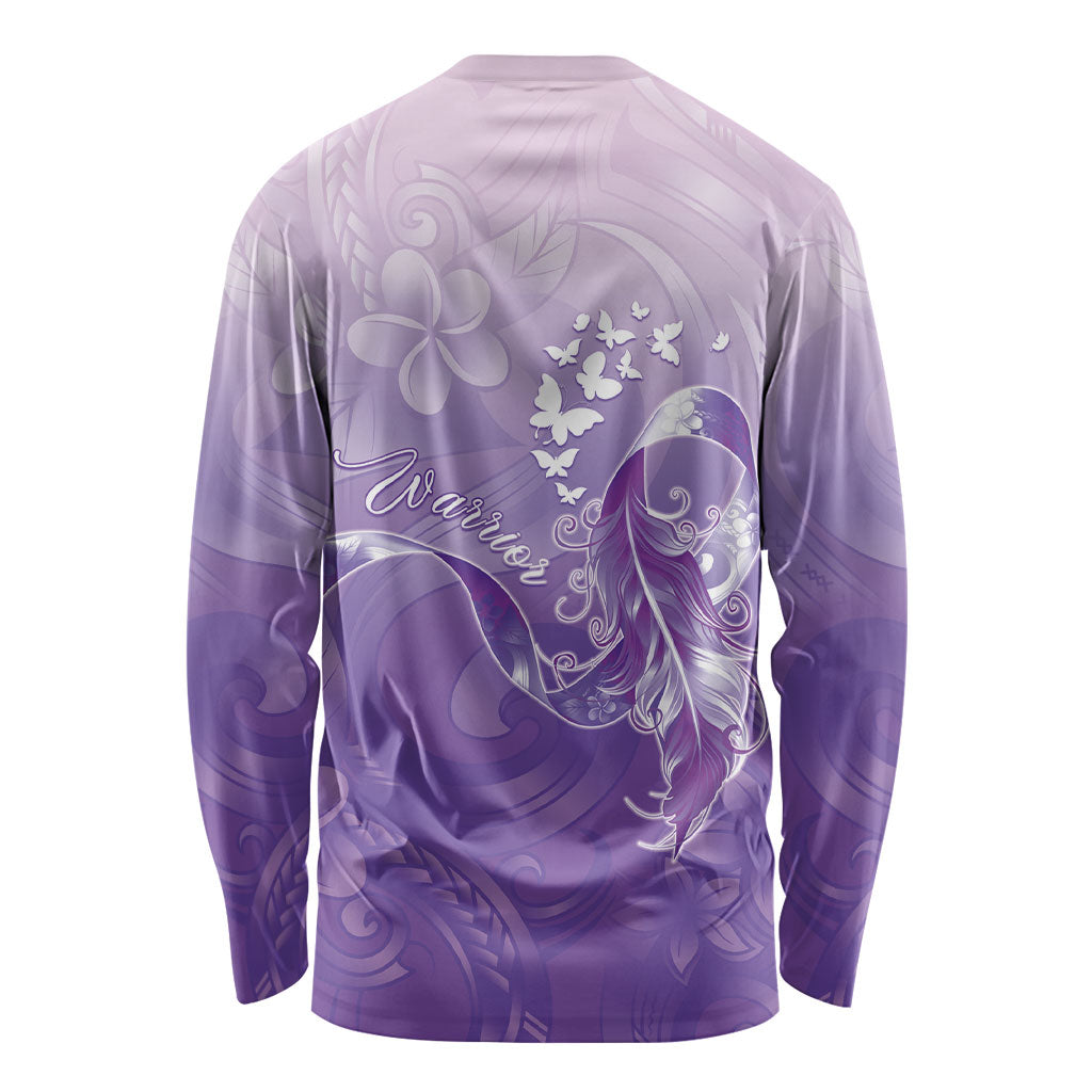 Lupus Survivor Long Sleeve Shirt Polynesian Style