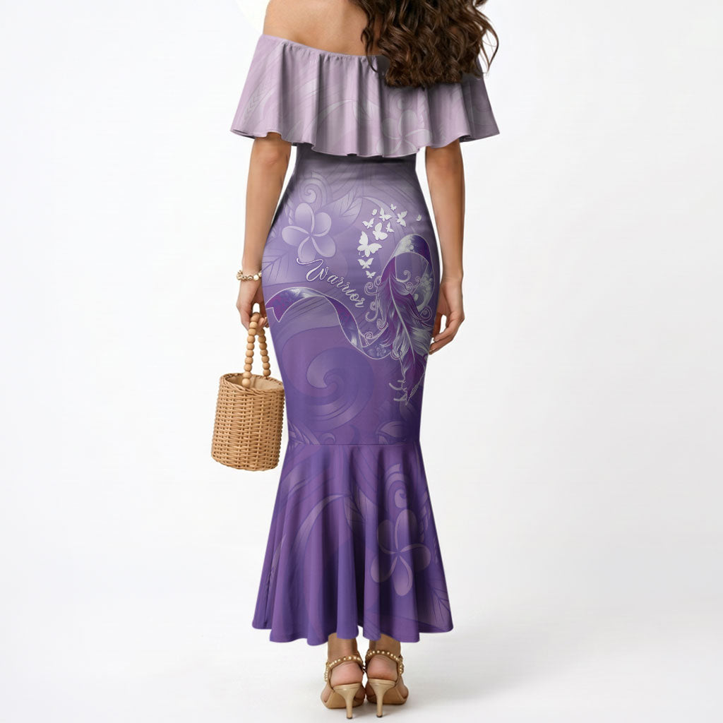 Lupus Survivor Mermaid Dress Polynesian Style