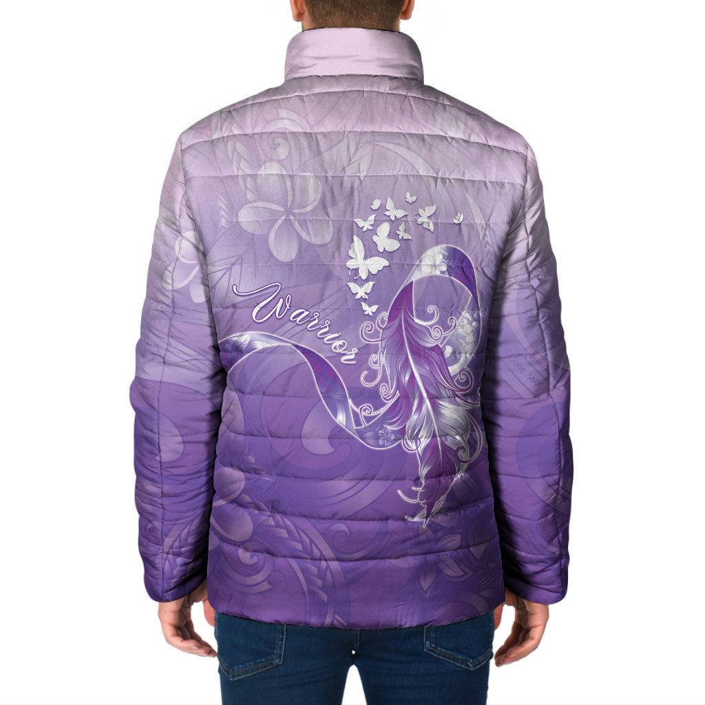Lupus Survivor Padded Jacket Polynesian Style