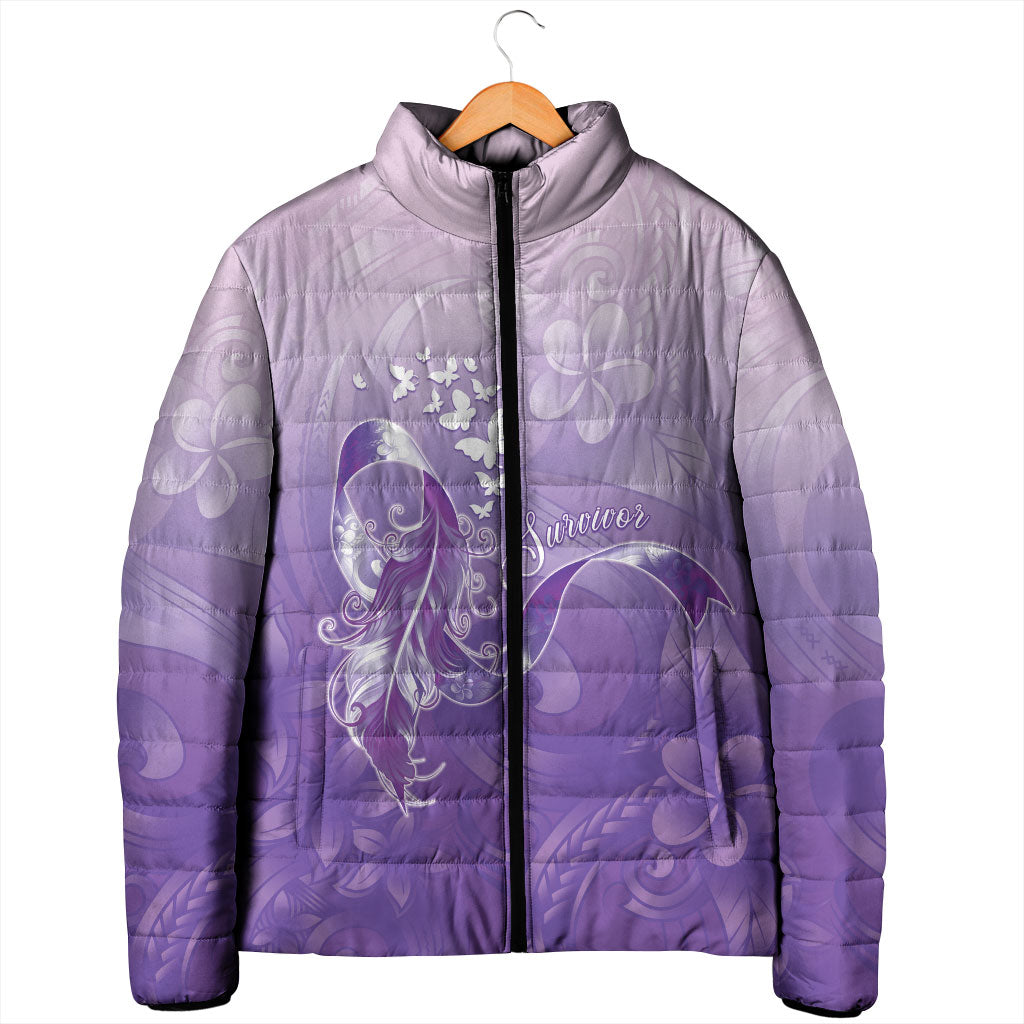 Lupus Survivor Padded Jacket Polynesian Style