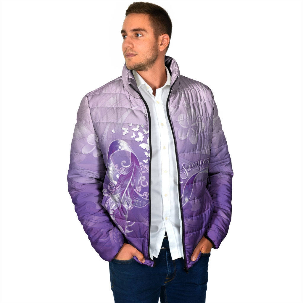 Lupus Survivor Padded Jacket Polynesian Style