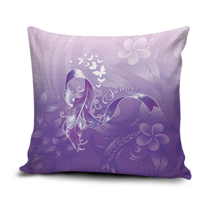 Lupus Survivor Pillow Cover Polynesian Style