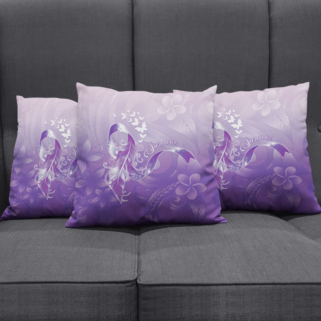 Lupus Survivor Pillow Cover Polynesian Style