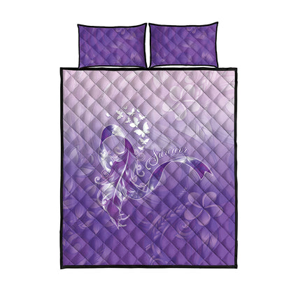 Lupus Survivor Quilt Bed Set Polynesian Style