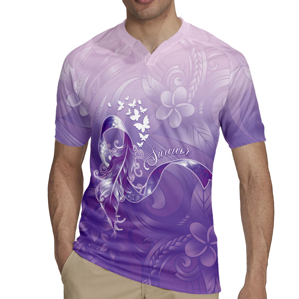 Lupus Survivor Rugby Jersey Polynesian Style