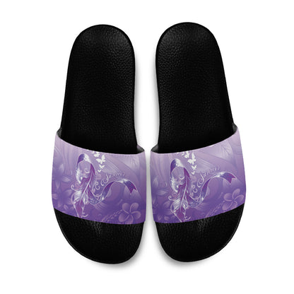 Lupus Survivor Slide Sandals Polynesian Style