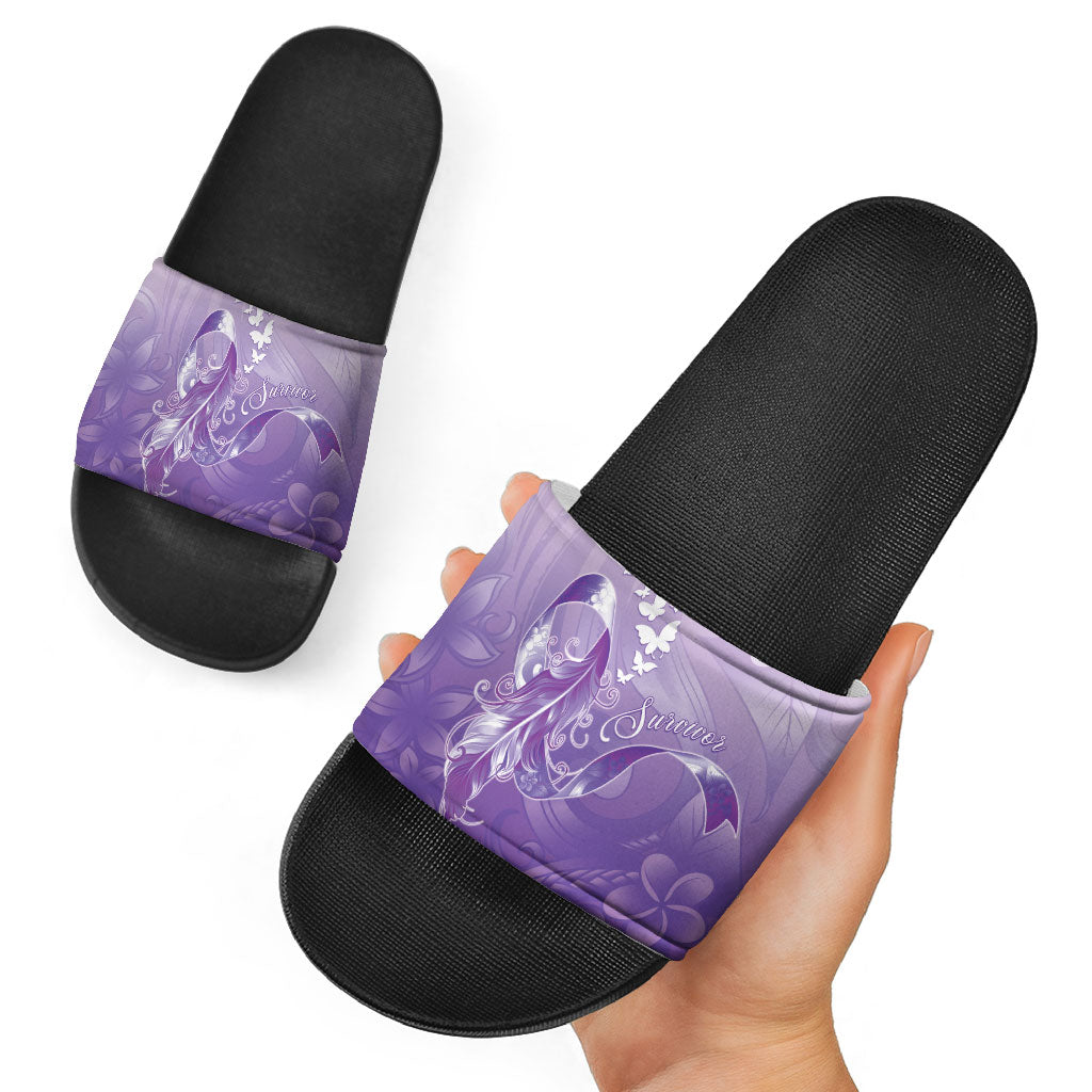 Lupus Survivor Slide Sandals Polynesian Style