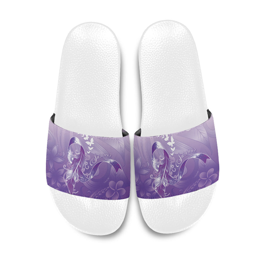 Lupus Survivor Slide Sandals Polynesian Style