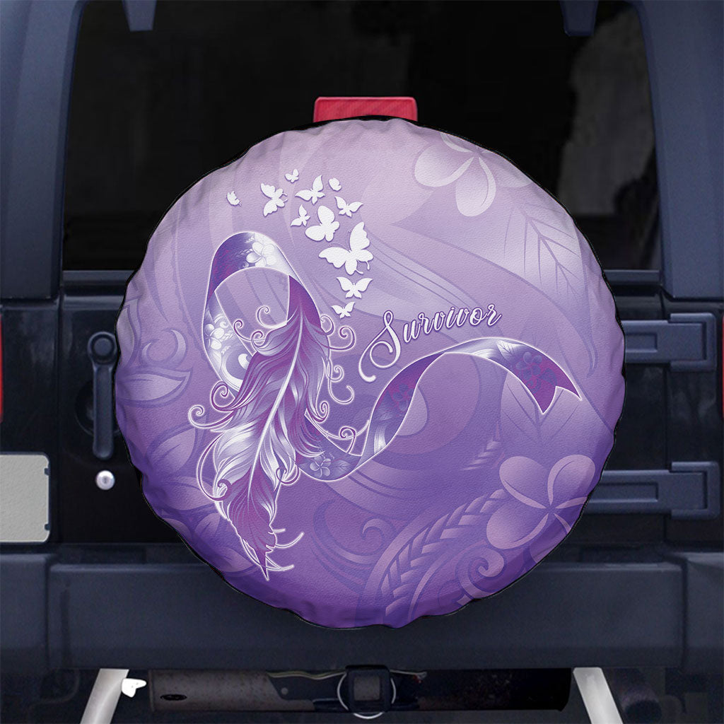Lupus Survivor Spare Tire Cover Polynesian Style