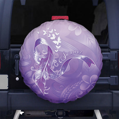 Lupus Survivor Spare Tire Cover Polynesian Style