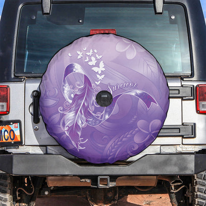 Lupus Survivor Spare Tire Cover Polynesian Style