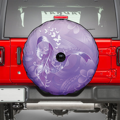 Lupus Survivor Spare Tire Cover Polynesian Style