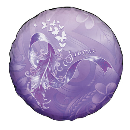 Lupus Survivor Spare Tire Cover Polynesian Style